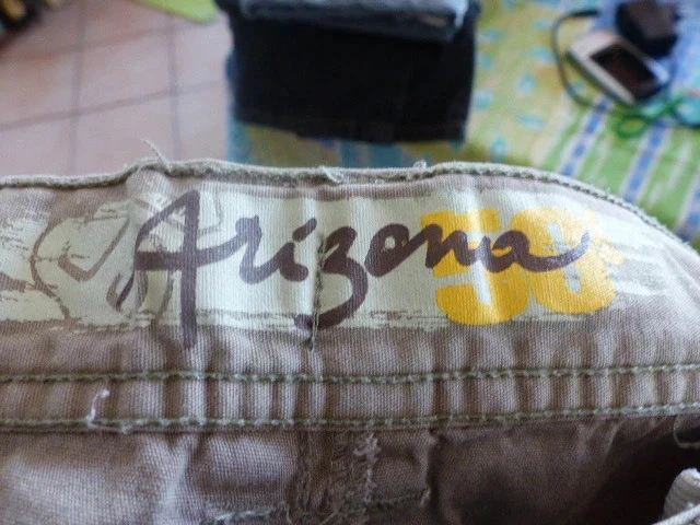 calça bege em sarja – photo 7
